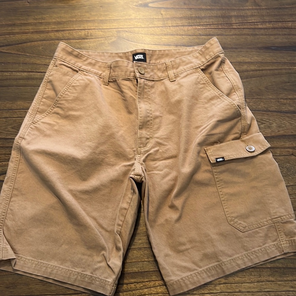 Vans Mens Shorts Size 36 Brown